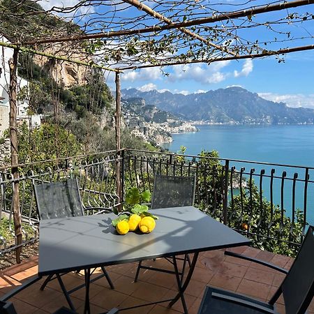 הוילה קונקה דיי מריני Amalfi 51 Con Vista Mare, Giardino E Terrazze מראה חיצוני תמונה