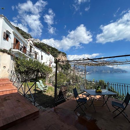 הוילה קונקה דיי מריני Amalfi 51 Con Vista Mare, Giardino E Terrazze מראה חיצוני תמונה