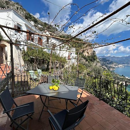 הוילה קונקה דיי מריני Amalfi 51 Con Vista Mare, Giardino E Terrazze מראה חיצוני תמונה