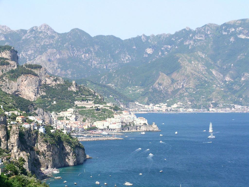 הוילה קונקה דיי מריני Amalfi 51 Con Vista Mare, Giardino E Terrazze חדר תמונה